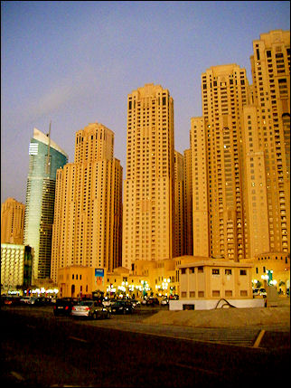 United Arab Emirates, Dubai - Dubai marina buildings
