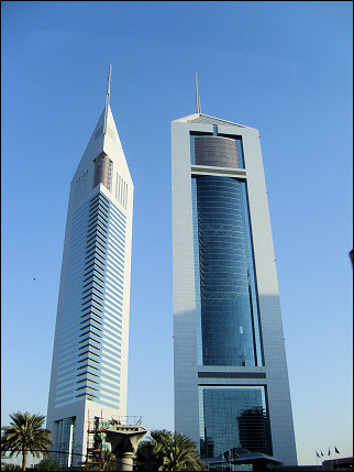 United Arab Emirates, Dubai - Emirates Towers, Dubai's Twin Towers