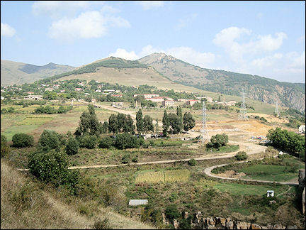 Armenia - View of the village of Tatev