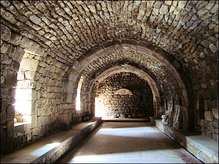 Armenia - Dining hall in Tatev monastery
