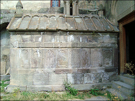 Armenia - Mausoleum in Tatev monastery