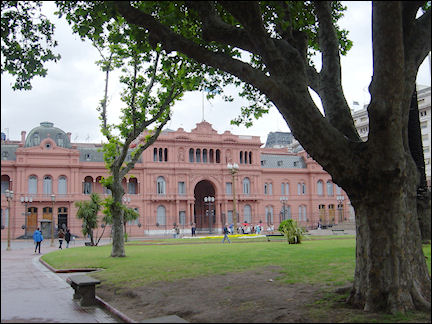 Argentina -  Buenos Aires, Casa Rosso on Plaza de Mayo