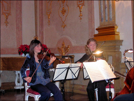 Austria, Salzburg - Concert in Marble Hall Mirabellschloss