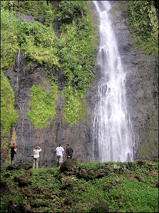 Waterfall, Tahiti