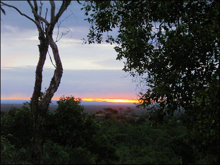Australia, Undara National Park - Sunset