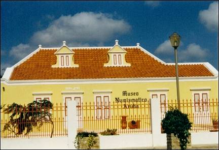 Aruba - Oranjestad, coin museum Numismatico