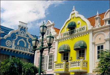 Aruba - Oranjestad, Main Street