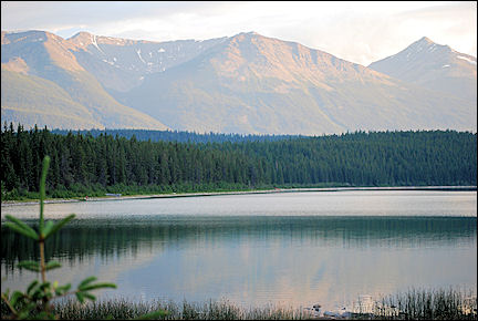 Canada, British Colombia and Alberta - Patricia Lake just outside Jasper