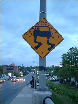Canada - What could this traffic sign mean?