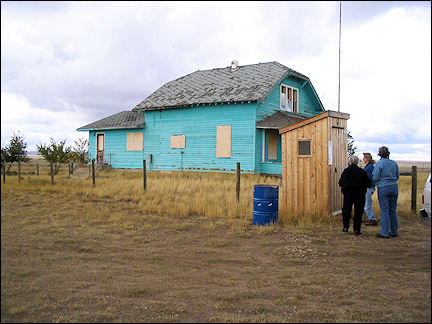 Canada, Saskatchewan - Homesteader house, Grasslands