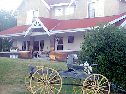 Canada, Saskatchewan - Cypress Hills, Ranch House
