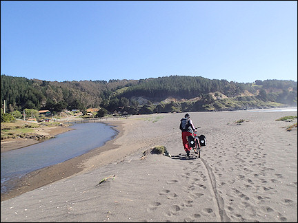Chile - Trudging through the sand