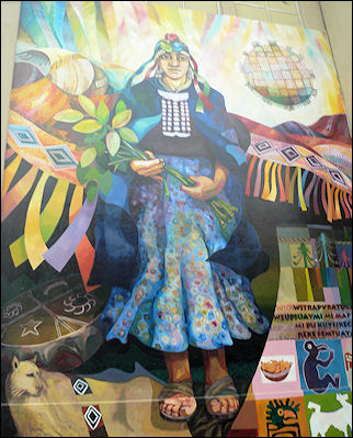 Chile - Fresco in Valparaïso
