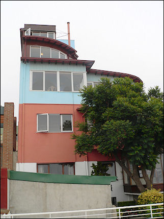 Chile - Pablo Neruda's house in Valparaïso
