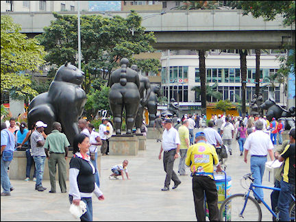 Colombia, Medellín - Plaza Botero