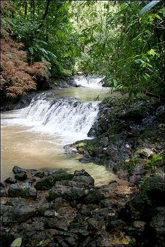 Costa Rica - Corcovado, waterfall