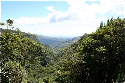 Costa Rica - Landscape near Monte Verde