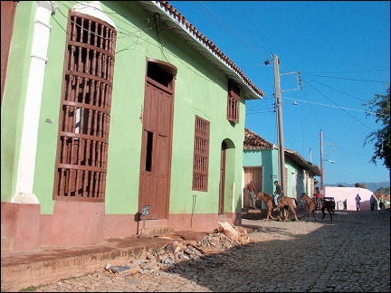 Cuba - Trinidad, street