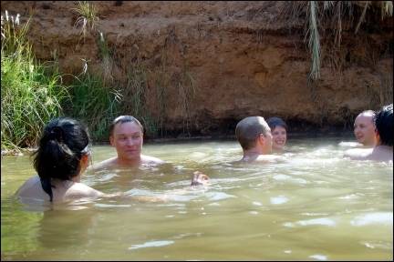 Egypt - Natural hot water source
