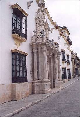 Spain, Andalusia - Palacio del Marques de la Gomera
