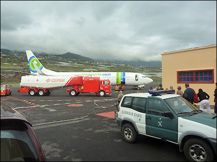 La Palma, Canary Islands, Spain - Small-scale airport