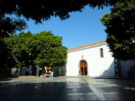 La Palma, Canary Islands, Spain - Church on square, Los Llanos de Aridane