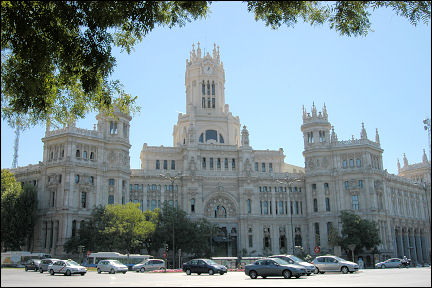 Spain, Madrid - Palacio de Comunicaciones