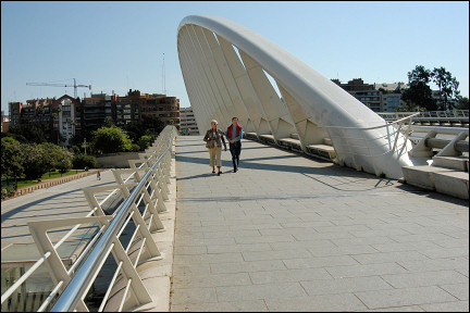 Spain, Valencia - Puente Calatrava