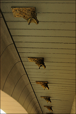 Spain, Valencia - Bird heads under a bridge