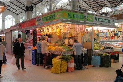 Spain, Valencia - Mercado Central