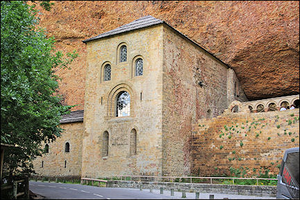 Spain, Pyrenees - Monasterio Viejo de San Chuan d'a Pena