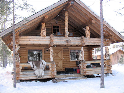 Finland, Lapland - Wilderness cabin