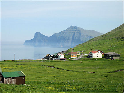 Faerøer - Elduvik on Eysturoy