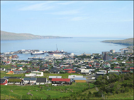 Faerøer - Port of Tórshavn