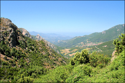 France, Corsica - Landscape near the Gorges du Prunelli