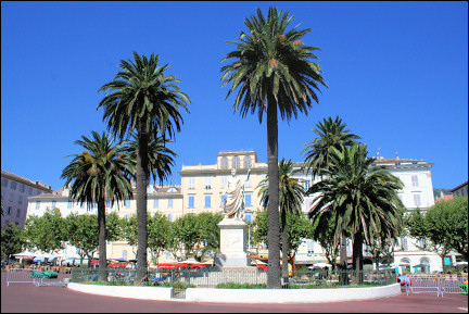 France, Corsica - Place St. Nicolas in Bastia