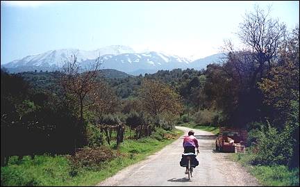 Greese, Crete - Geropótamos Valley, towards Ída