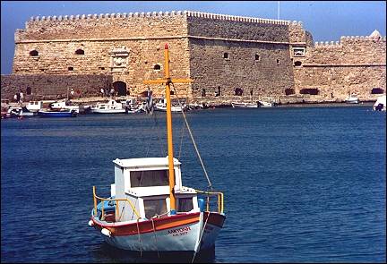 Greece, Crete - Venetian Fortezza Iráklio