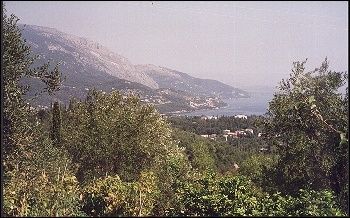 Greece, Corfu - View of the coast