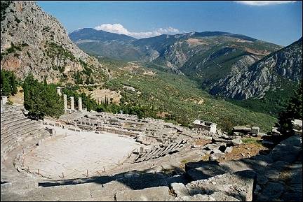 Greece, Epiros - Theatre of Delphi