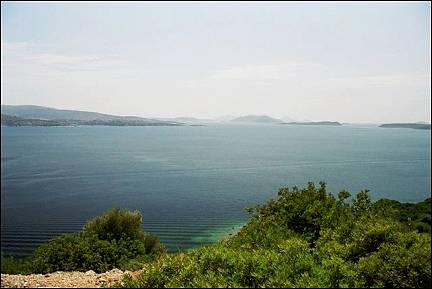 Greece, Epiros - View from coastal road