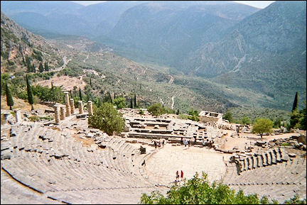 Greece, Sterea Ellada (Central Greece) - Theatre Delphi