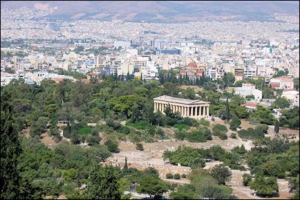 Greece, Attika - Athens, Agora and Hephaistos temple