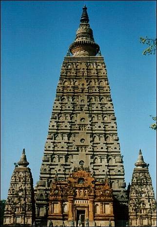 India - Bodhgaya, Marabodhi temple