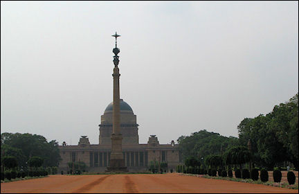 India, New Delhi - Rashtrapati Bhawan Palace