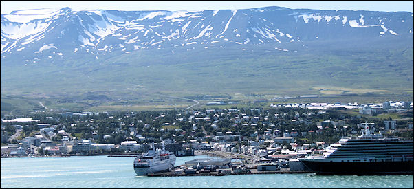 Iceland - Akureyri, port