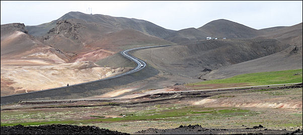Iceland - via the Namaskard pass to Hverir