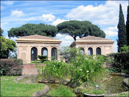 Italy, Rome - Palatine Hill, Orti Farnesiani
