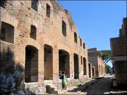 Italy, Rome - Ostia, insula