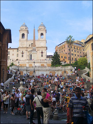 Italy, Rome - Spanish Stairs